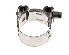 abrazadera de manguera de 34 - 37 mm con banda de acero inoxidable 304 de 18 mm - Norma