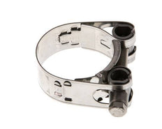 abrazadera de manguera de 34 - 37 mm con banda de acero inoxidable 304 de 18 mm - Norma