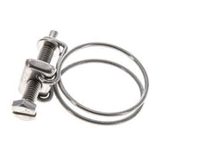abrazadera de manguera de 33 - 37 mm Acero inoxidable 304