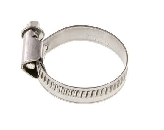 25 - 40 mm Hose Clamp with a Stainless Steel 304 12 mm band - Norma [2 Pieces]
