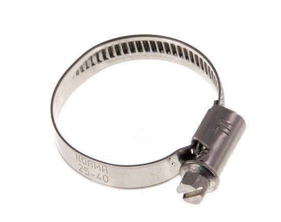 25 - 40 mm Hose Clamp with a Stainless Steel 304 9 mm band - Norma [2 Pieces]