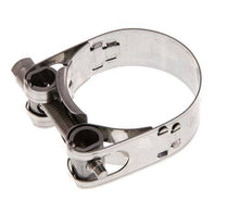 abrazadera de manguera de 40 - 43 mm con banda de acero inoxidable 304 de 18 mm - Norma