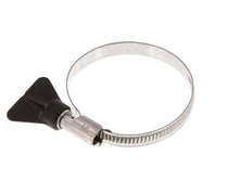 40 - 60 mm Hose Clamp with a Stainless Steel 304 9 mm band With Butterfly Handle - Norma [2 Pieces]