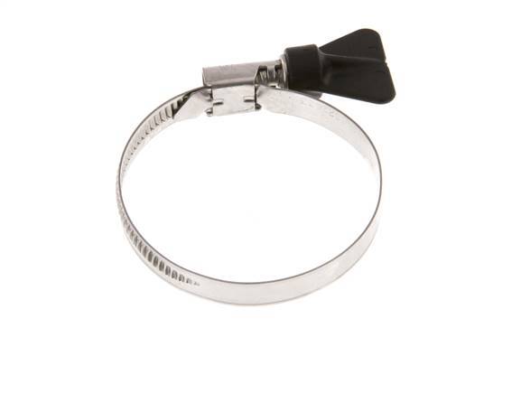 40 - 60 mm Hose Clamp with a Stainless Steel 304 9 mm band With Butterfly Handle - Norma [2 Pieces]