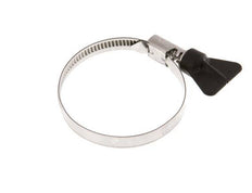 40 - 60 mm Hose Clamp with a Stainless Steel 304 9 mm band With Butterfly Handle - Norma [2 Pieces]