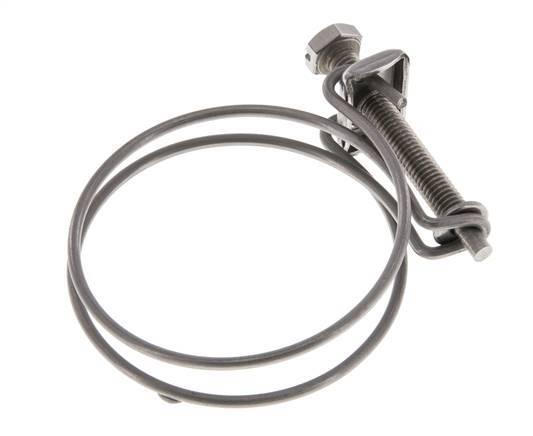 abrazadera de manguera de 55 - 60 mm Acero inoxidable 304