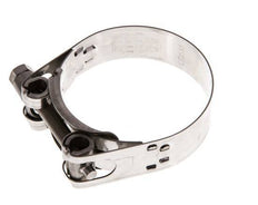 abrazadera de manguera de 59 - 63 mm con banda de acero inoxidable 304 de 20 mm - Norma