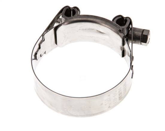 abrazadera de manguera de 59 - 63 mm con banda de acero inoxidable 304 de 20 mm - Norma