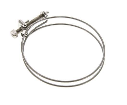 abrazadera de manguera de 89 - 95 mm Acero inoxidable 304