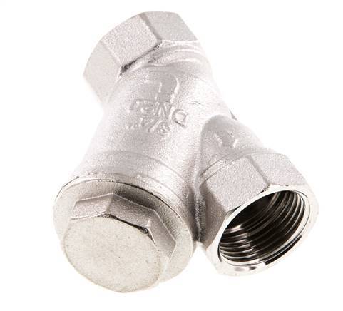 G3/4'' Filtro en Y 0.5mm Latón Niquelado NBR 20bar