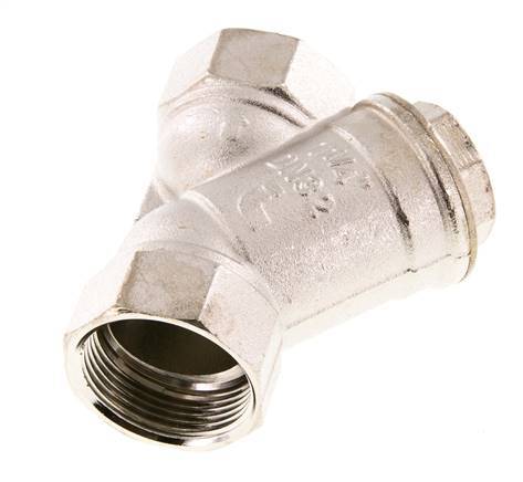 G1 1/4'' Filtro en Y 0.5mm Latón Niquelado NBR 20bar
