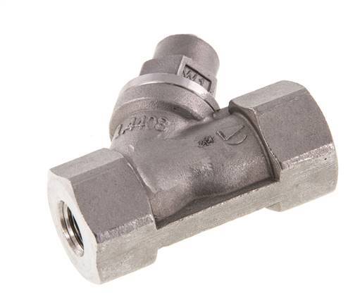 G1/4'' Filtro en Y 0.8mm Acero Inoxidable PTFE 40bar
