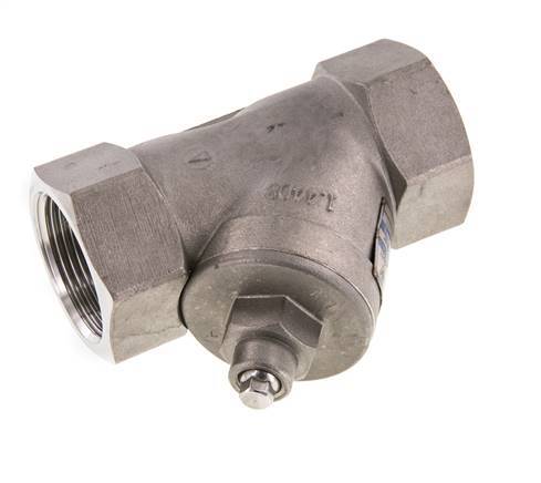 G1 1/4'' Filtro en Y 0.8mm Acero Inoxidable PTFE 40bar