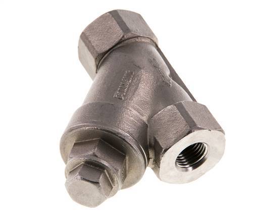 G1/4'' Filtro en Y 1mm Acero Inoxidable PTFE 40bar