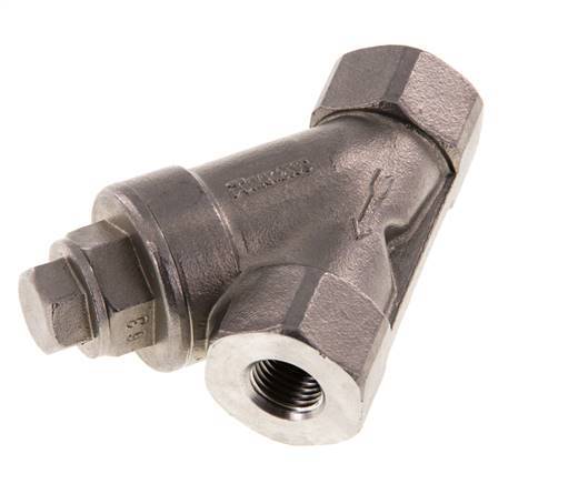 G1/4'' Filtro en Y 1mm Acero Inoxidable PTFE 40bar