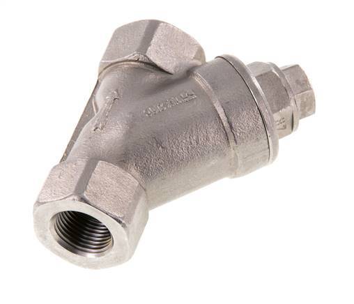 G3/8'' Filtro en Y 1mm Acero Inoxidable PTFE 40bar