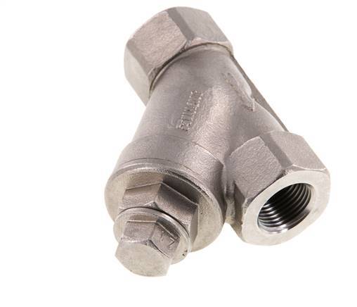 G3/8'' Filtro en Y 1mm Acero Inoxidable PTFE 40bar