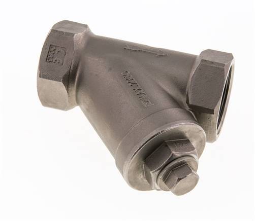 G1 1/2'' Filtro en Y 1mm Acero Inoxidable PTFE 40bar