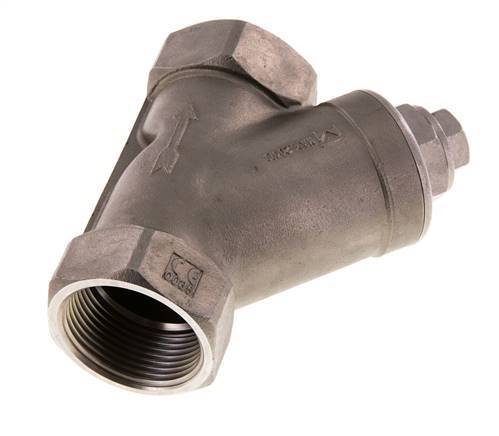 G1 1/4'' Filtro en Y 0.6mm Acero Inoxidable PTFE 40bar