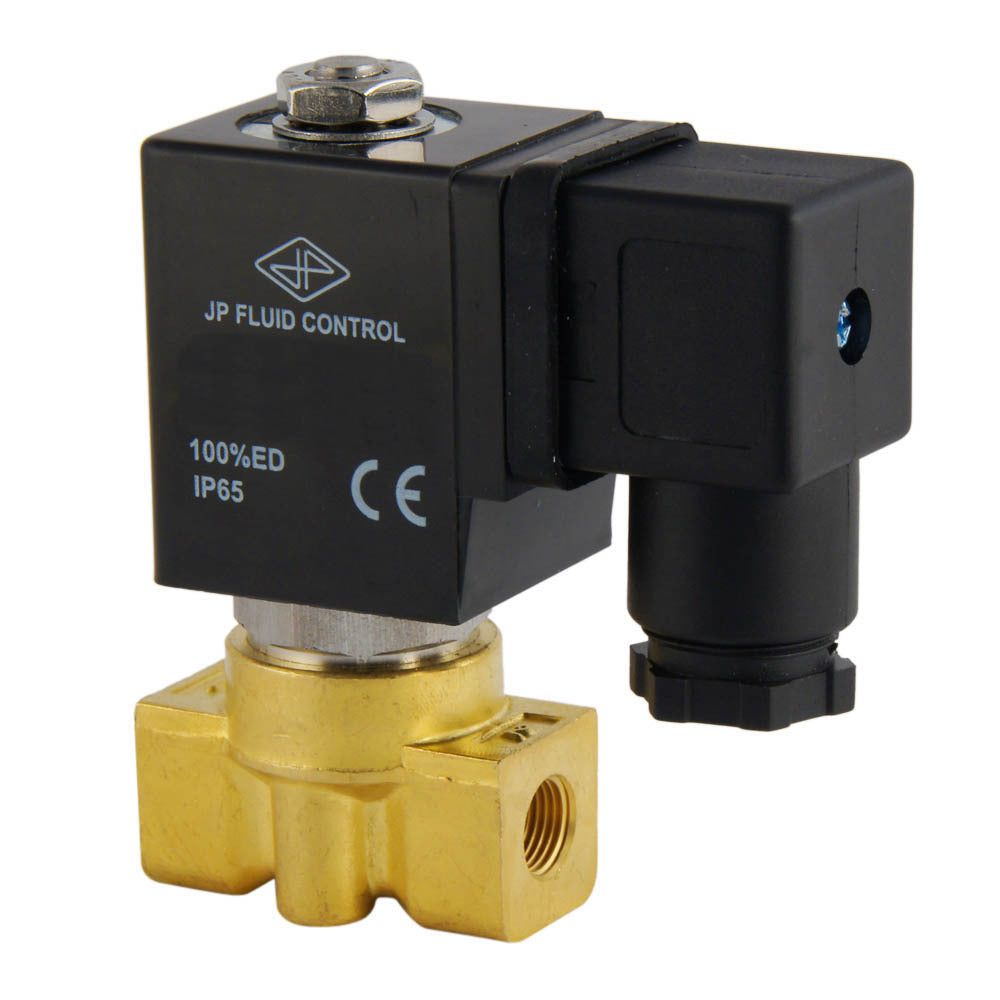 Electroválvula ST-DA 1/8'' latón FKM 0-13bar 24V DC