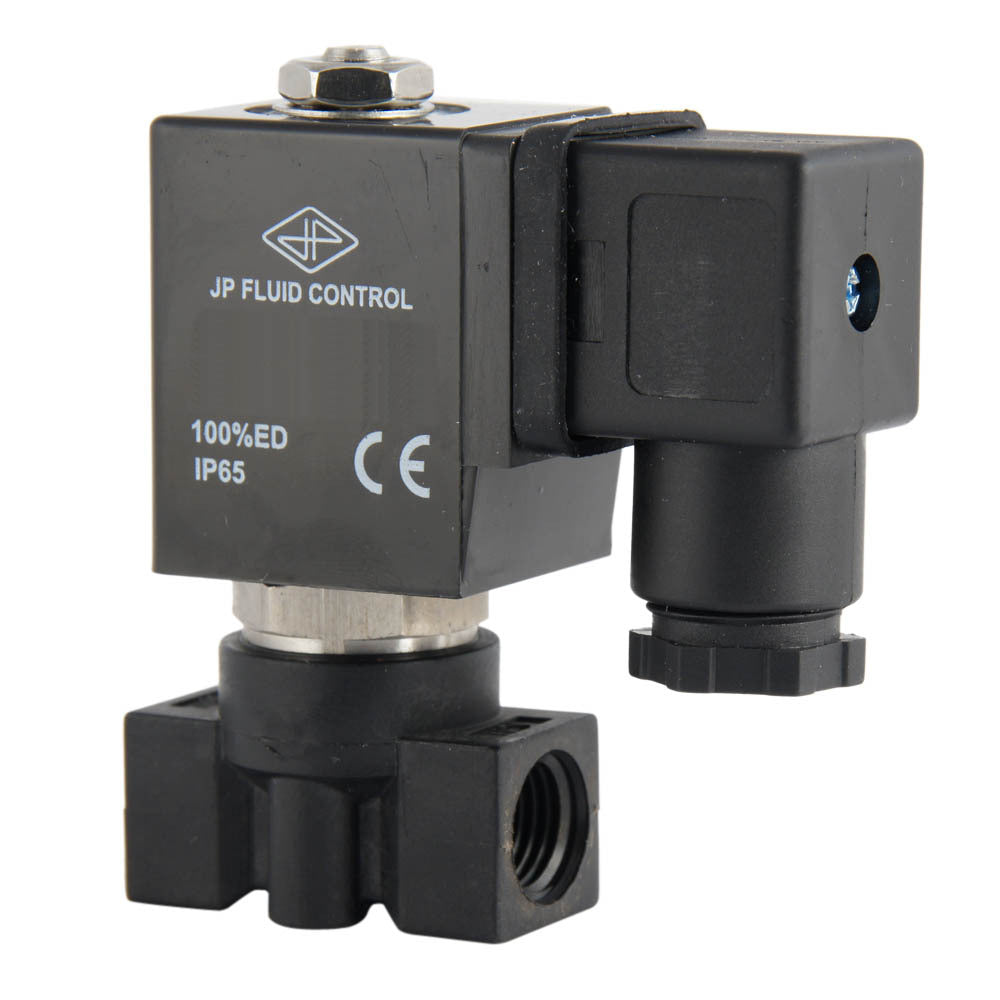 Electroválvula ST-DA 1/4'' nylon FKM 0-8bar 12V DC