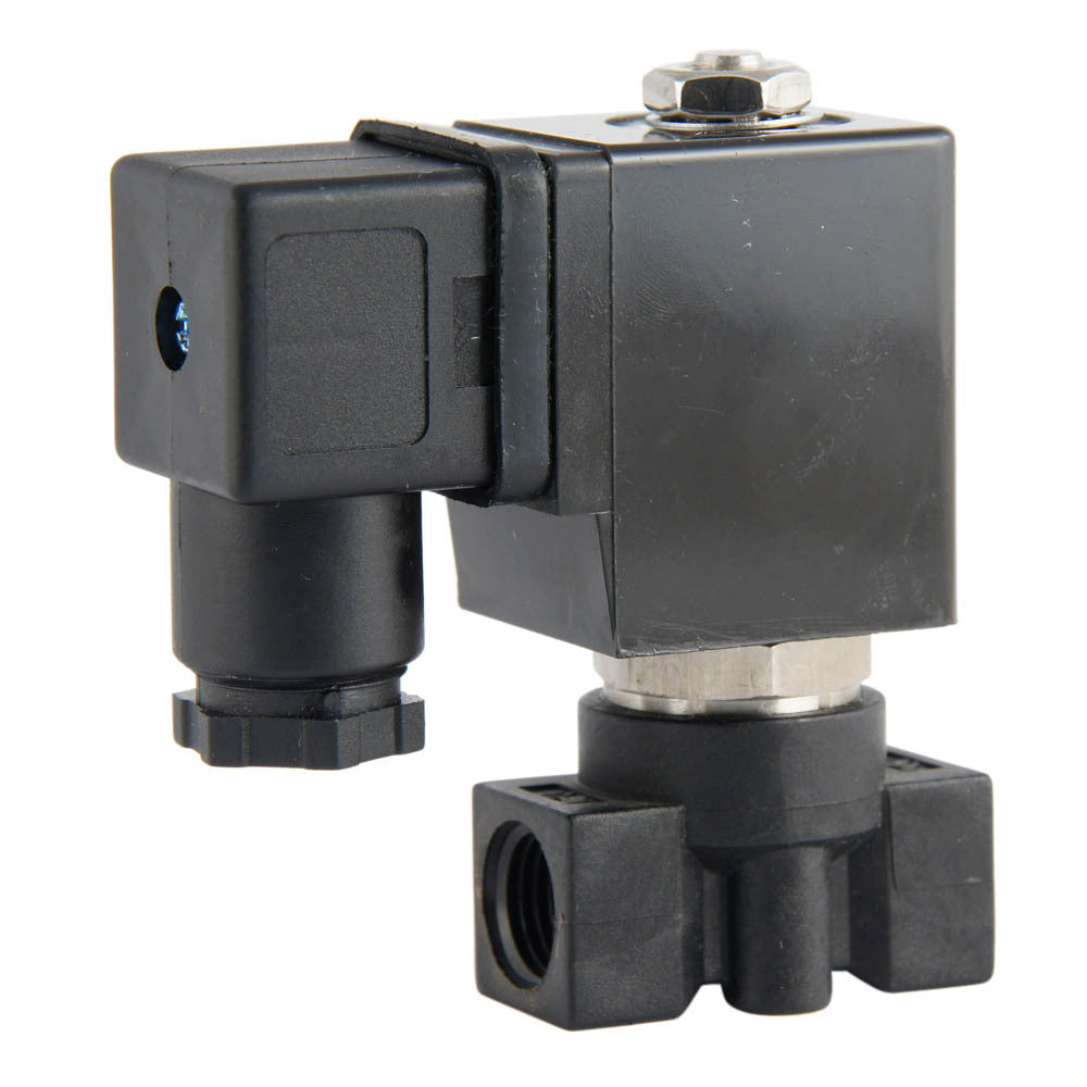 Electroválvula ST-DA 1/4'' nylon FKM 0-8bar 380V AC