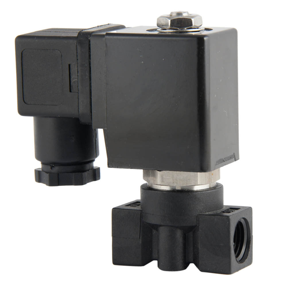 Electroválvula ST-DA 1/4'' nylon FKM 0-8bar 24V DC