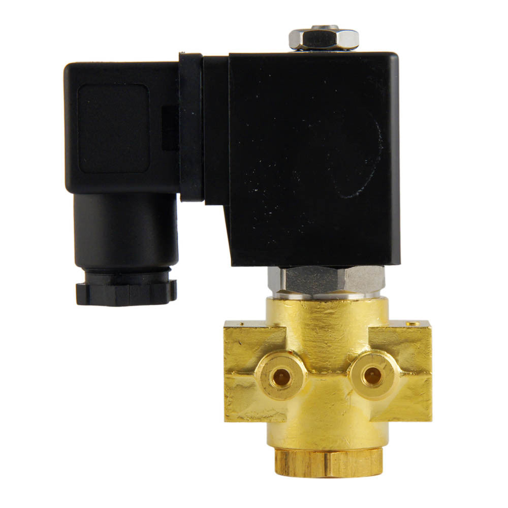 Electroválvula ST-DB 1/4'' NO latón FKM 0-12bar 380V AC