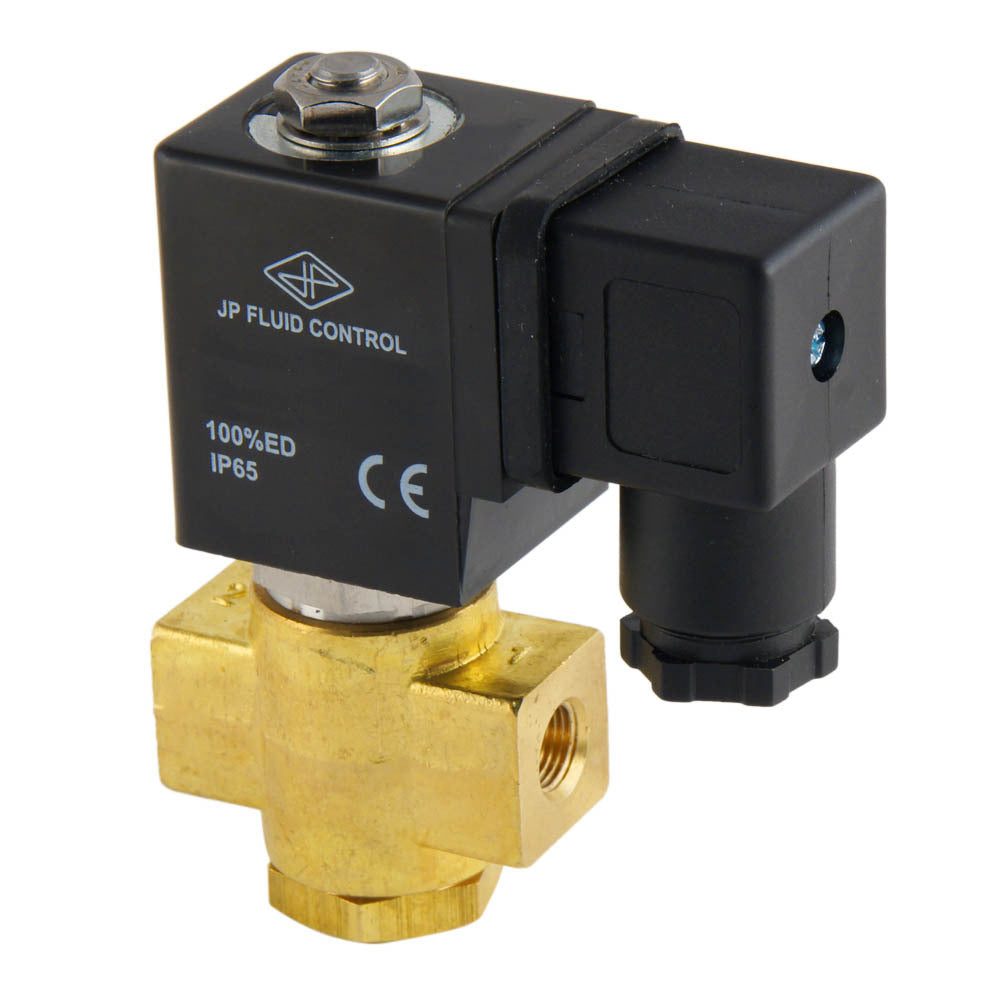 Electroválvula ST-DB 1/8'' NO latón EPDM 0-12bar 230V AC