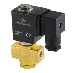 Electroválvula ST-DB 1/8'' NO latón EPDM 0-12bar 24V DC