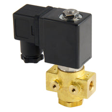 Electroválvula ST-DB 1/8'' NO latón FKM 0-12bar 230V AC