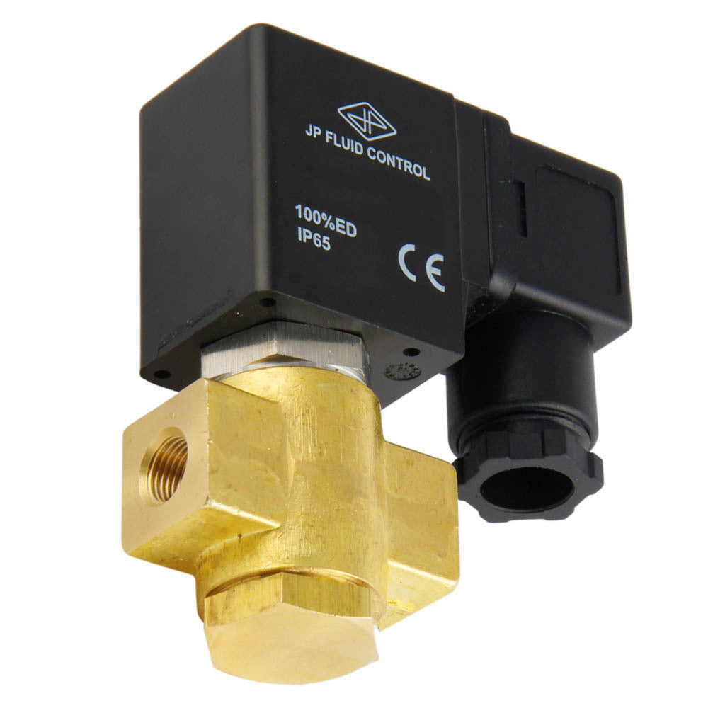 Electroválvula ST-DB 1/8'' NO latón FKM 0-12bar 24V DC