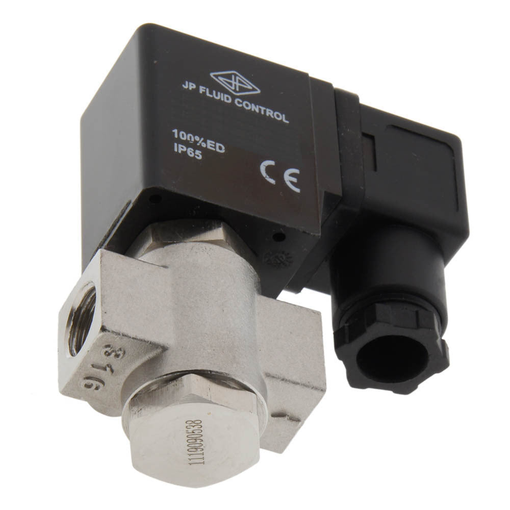 Electroválvula ST-DB 1/4'' NO acero inoxidable EPDM 0-12bar 24V AC