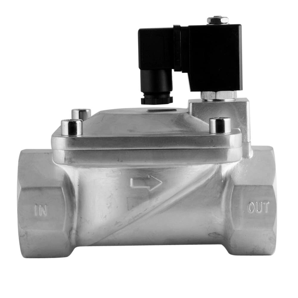 Electroválvula ST-IA 2'' Acero inoxidable FKM 0,5-16bar 12V DC