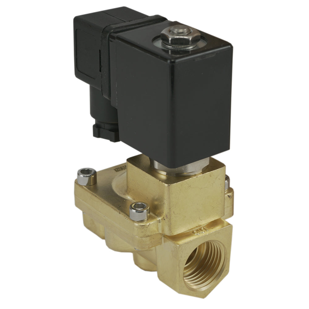 Electroválvula ST-IA 3/8'' latón EPDM 0,5-16bar 24V DC