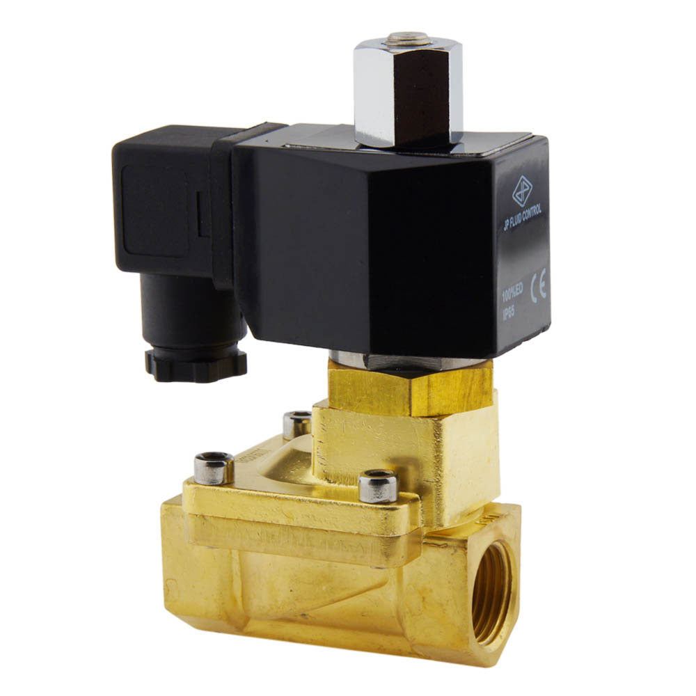 Electroválvula ST-IB 1/2'' NO latón FKM 0,5-13bar 380V AC