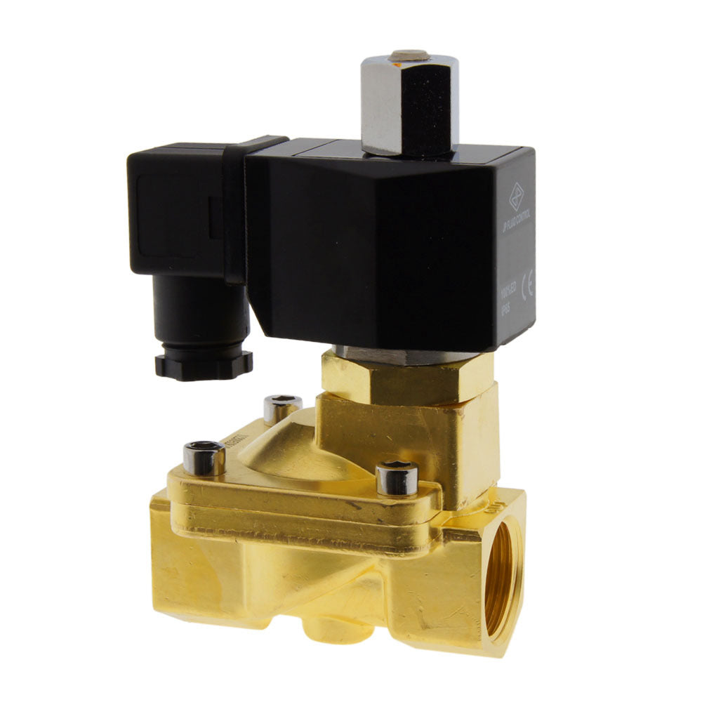 Electroválvula ST-IB 3/4'' NO latón EPDM 0,5-13bar 12V DC