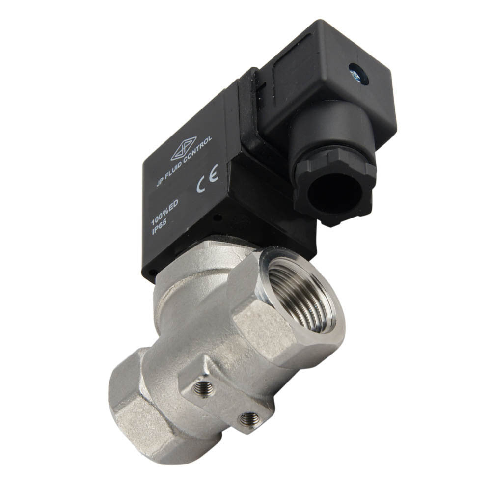 Electroválvula ST-SA 1/4'' acero inoxidable FKM 0-16bar 24V CA