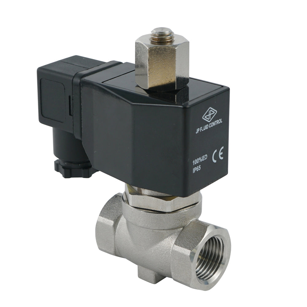 Electroválvula ST-SB 1/4'' NA acero inoxidable EPDM 0-16bar 380V CA