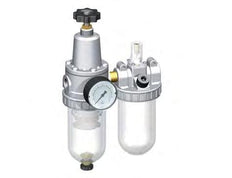 FRL 2 Partes G3/8'' 800l/min 0.5-10.0bar/7-145psi Jaula de Protección Semiautomática de Policarbonato Estándar 2