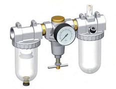 FRL 3 Partes G3/4'' 3200l/min 0.5-10.0bar/7-145psi Semi-Auto Metal Estándar 3