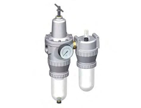 FRL G3/4'' 4000 l/min 0,5-10,0bar/7-145psi Jaula de protección Estándar 5