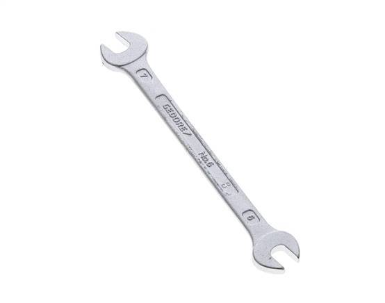 llave de boca doble Gedore 6x7mm