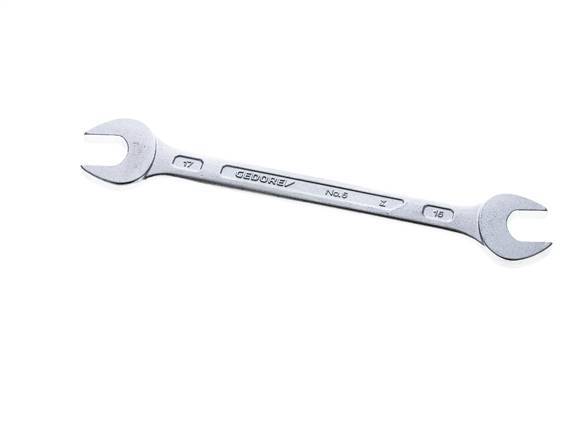 llave de boca doble Gedore 16x17mm