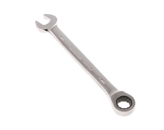 llave de boca roja de 14mm Gedore con punta de carraca