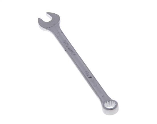 llave de boca Gedore de 7mm con punta de caja acodada de 15 grados