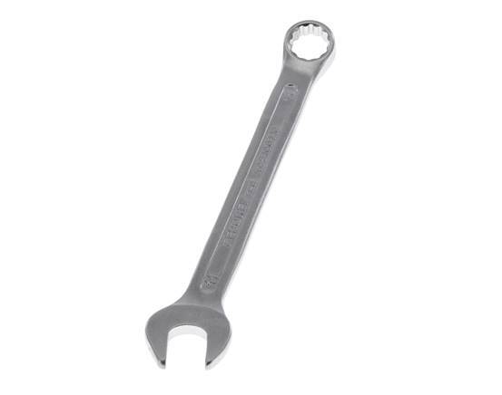 llave de boca roja de 11mm Gedore con punta de caja acodada de 15 grados