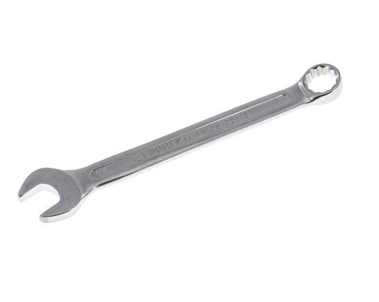 llave de boca roja de 17mm Gedore con punta de caja acodada de 15 grados