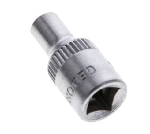 inserto de vaso de 1/4" Gedore para tornillos hexagonales exteriores de 4 mm