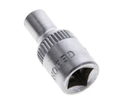 inserto de vaso de 1/4" Gedore para tornillos hexagonales exteriores de 4 mm